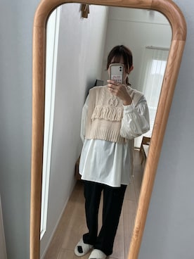 「I_am（アイアム）のアイテム」を使った、nahoさん（レディース・165cm）の秋コーディネート
