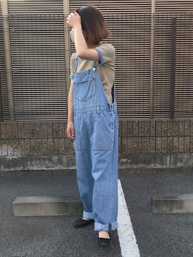 「WEGO（ウィゴー）のアイテム（バレエシューズ）」を使った、fumiさん（レディース・159cm）の夏コーディネート