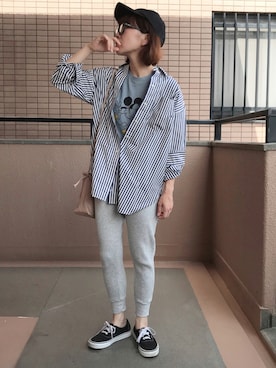 fumiさん（レディース・159cm）の夏コーディネート