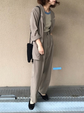 「WEGO（ウィゴー）のアイテム（バレエシューズ）」を使った、fumiさん（レディース・159cm）の夏コーディネート