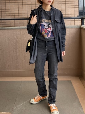 「Chaco closet（チャコ クローゼット）のアイテム」を使った、fumiさん（レディース・159cm）の春コーディネート