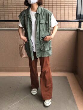 fumiさん（レディース・159cm）の夏コーディネート