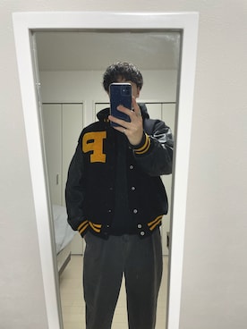 「FREAK'S STORE（フリークスストア）のアイテム（マウンテンパーカー）」を使った、canpyo25さん（メンズ・177cm）の冬コーディネート