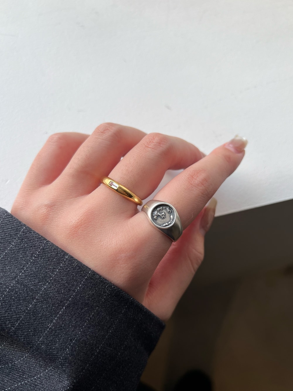 TEN.（テン）の「SILVER925 クレーターリング（リング）」 - WEAR