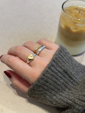 「ゴールド」｜tanaka miku さん（レディース・167cm）の春コーディネート