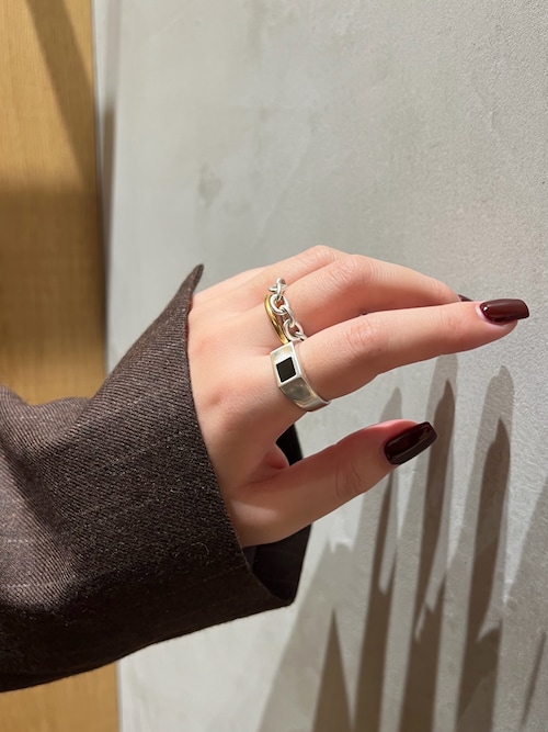 SILVER925 スタウトチェーンリング（リング）｜TEN.（テン）の