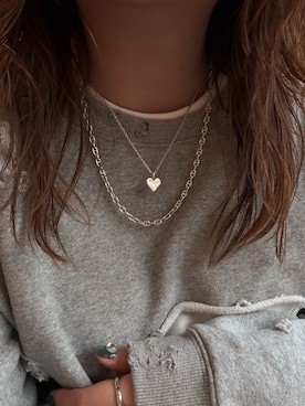 「TEN.（テン）のアイテム（リング）」を使った、tanaka miku さん（レディース・167cm）の春コーディネート