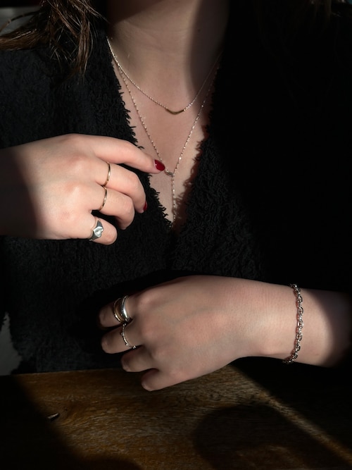 SILVER925 ハートシグネットリング（リング）｜TEN.（テン）の