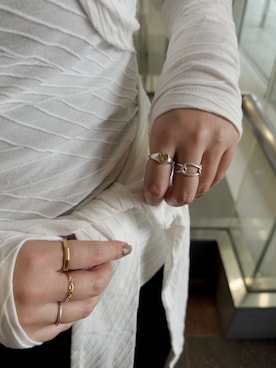 「ゴールド」｜tanaka miku さん（レディース・167cm）の春コーディネート