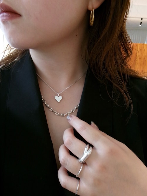 SILVER925 ハートシルフィウムネックレス（ネックレス）｜TEN.（テン