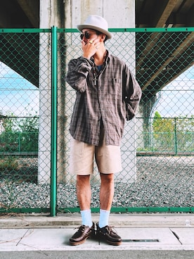 「Timberland（ティンバーランド）のアイテム」を使った、91さん（メンズ・173cm）の春コーディネート