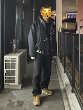 「SINCITY（シンシティ）のアイテム」を使った、ysssさん（メンズ・165cm）の冬コーディネート