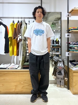 「茶割」｜永田勇太さん（メンズ・172cm）の夏コーディネート