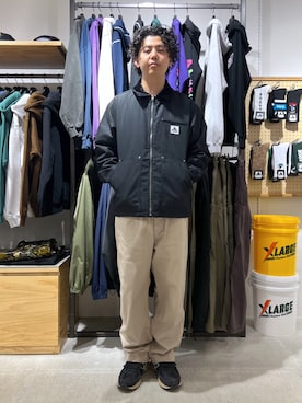 「茶割」｜永田勇太さん（メンズ・172cm）の秋コーディネート