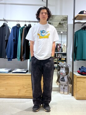 「茶割」｜永田勇太さん（メンズ・172cm）の夏コーディネート