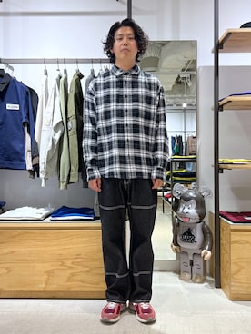 「茶割」｜永田勇太さん（メンズ・172cm）の夏コーディネート
