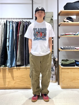 「茶割」｜永田勇太さん（メンズ・172cm）の夏コーディネート