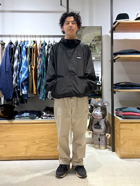「茶割」｜永田勇太さん（メンズ・172cm）の秋コーディネート