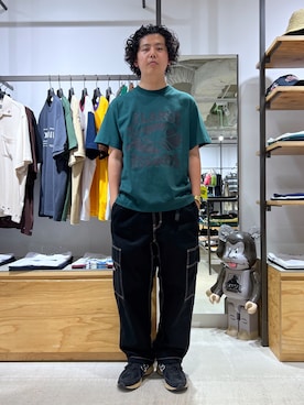 「茶割」｜永田勇太さん（メンズ・172cm）の夏コーディネート