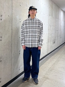 「茶割」｜永田勇太さん（メンズ・172cm）の春コーディネート