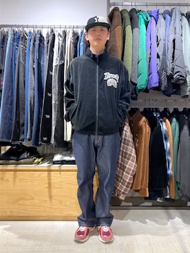 「茶割」｜永田勇太さん（メンズ・172cm）の秋コーディネート