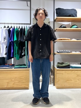 「茶割」｜永田勇太さん（メンズ・172cm）の夏コーディネート