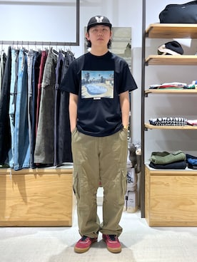 「茶割」｜永田勇太さん（メンズ・172cm）の夏コーディネート