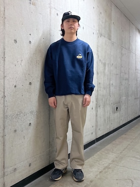 「茶割」｜永田勇太さん（メンズ・172cm）の春コーディネート