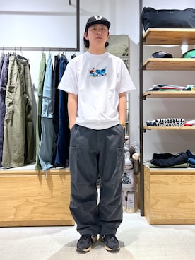 「茶割」｜永田勇太さん（メンズ・172cm）の夏コーディネート