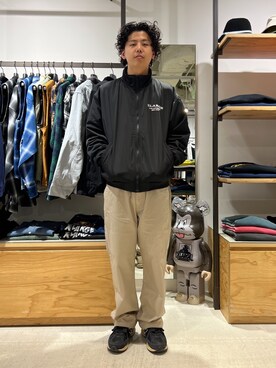「茶割」｜永田勇太さん（メンズ・172cm）の秋コーディネート