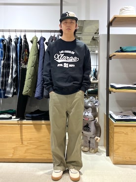 「茶割」｜永田勇太さん（メンズ・172cm）の秋コーディネート