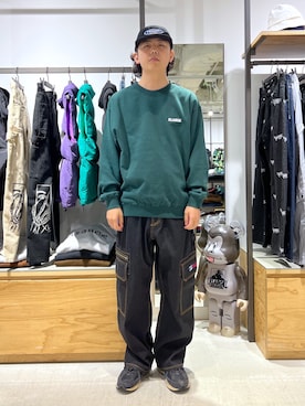 「茶割」｜永田勇太さん（メンズ・172cm）の秋コーディネート
