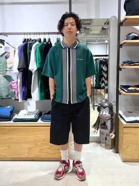 「茶割」｜永田勇太さん（メンズ・172cm）の夏コーディネート