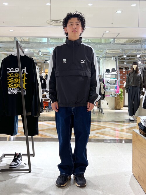 XLARGE（エクストララージ）の「PUMA × XLARGE T7 HALF ZIP WOVEN