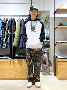 「茶割」｜永田勇太さん（メンズ・172cm）の秋コーディネート
