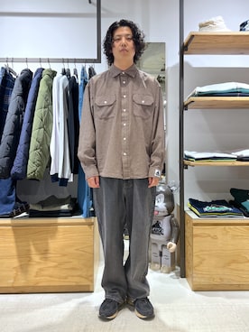 「茶割」｜永田勇太さん（メンズ・172cm）の秋コーディネート