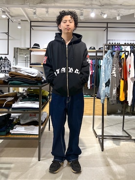 「茶割」｜永田勇太さん（メンズ・172cm）の秋コーディネート