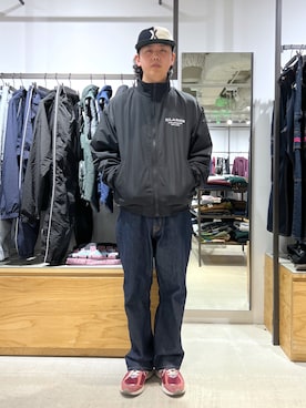 「茶割」｜永田勇太さん（メンズ・172cm）の秋コーディネート