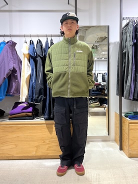 「茶割」｜永田勇太さん（メンズ・172cm）の秋コーディネート