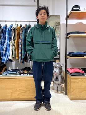 「茶割」｜永田勇太さん（メンズ・172cm）の秋コーディネート