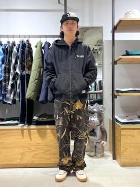 「茶割」｜永田勇太さん（メンズ・172cm）の秋コーディネート