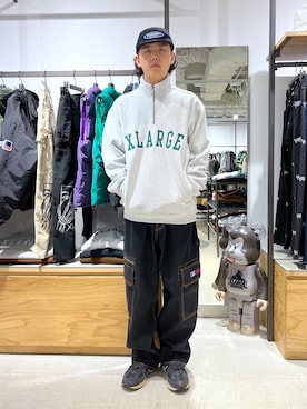 「茶割」｜永田勇太さん（メンズ・172cm）の秋コーディネート