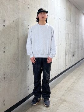 「茶割」｜永田勇太さん（メンズ・172cm）の春コーディネート