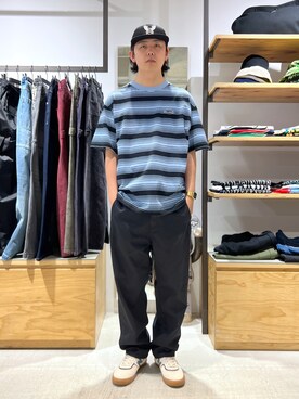 「茶割」｜永田勇太さん（メンズ・172cm）の夏コーディネート