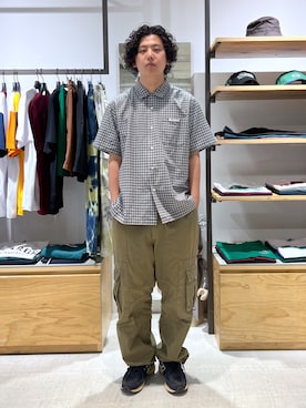 「茶割」｜永田勇太さん（メンズ・172cm）の夏コーディネート