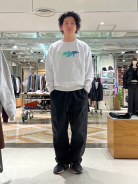 「茶割」｜永田勇太さん（メンズ・172cm）の秋コーディネート