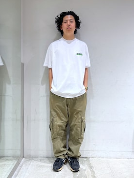 「茶割」｜永田勇太さん（メンズ・172cm）の夏コーディネート