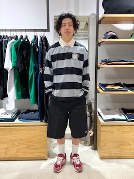 「茶割」｜永田勇太さん（メンズ・172cm）の夏コーディネート
