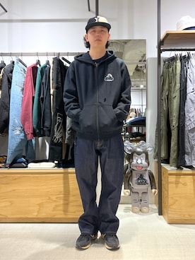 「茶割」｜永田勇太さん（メンズ・172cm）の秋コーディネート