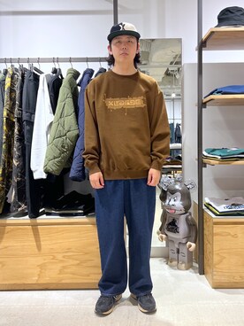 「茶割」｜永田勇太さん（メンズ・172cm）の秋コーディネート
